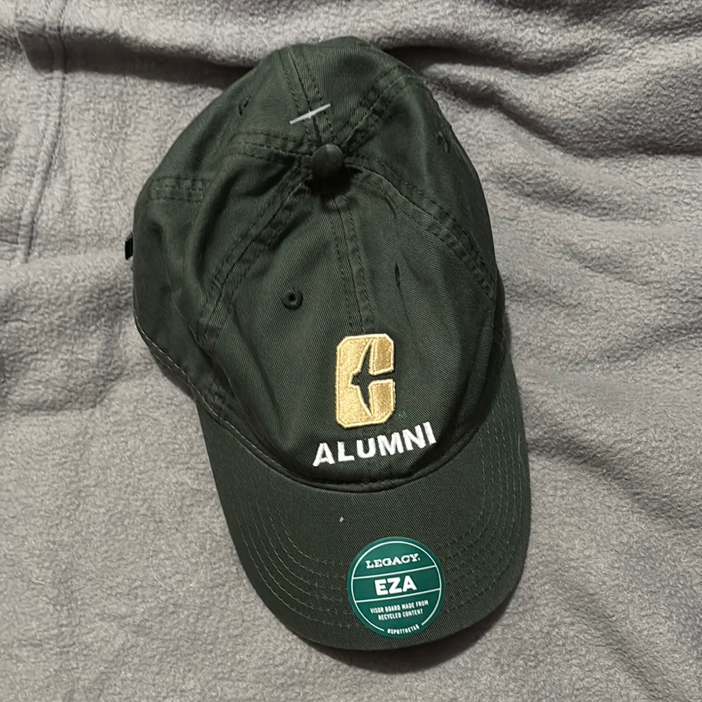Legacy Dark Green Alumni Cap With Gold Logo Legacy Dark Green Alumni Cap With Gold Logo